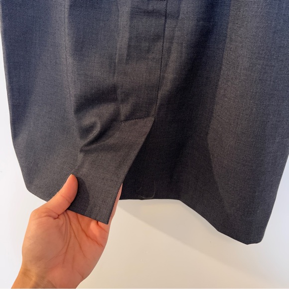 Banana Republic - Grey & Black Mini Skirt - Size Petite 00P - Picture 7 of 10